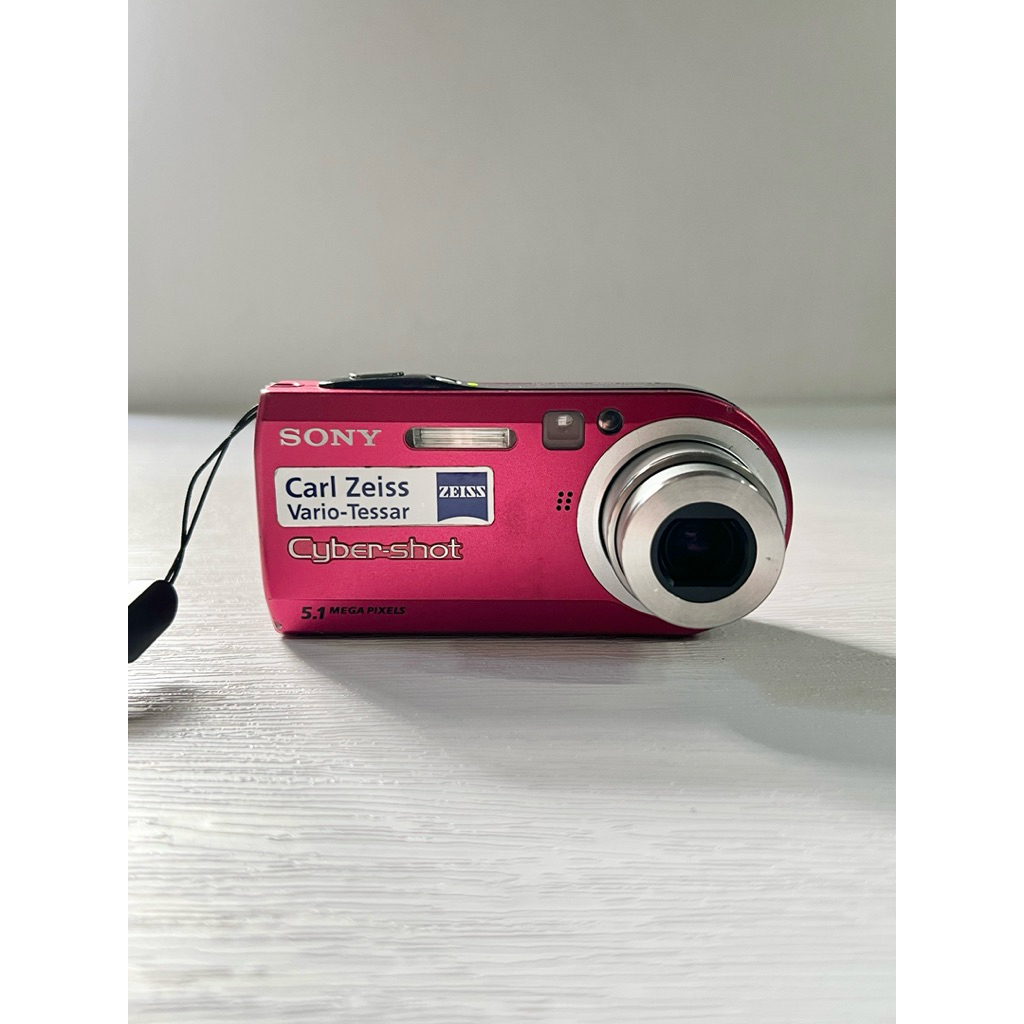 SONY Cyber-shot DSC-P100復古CCD數位相機紅| 蝦皮購物