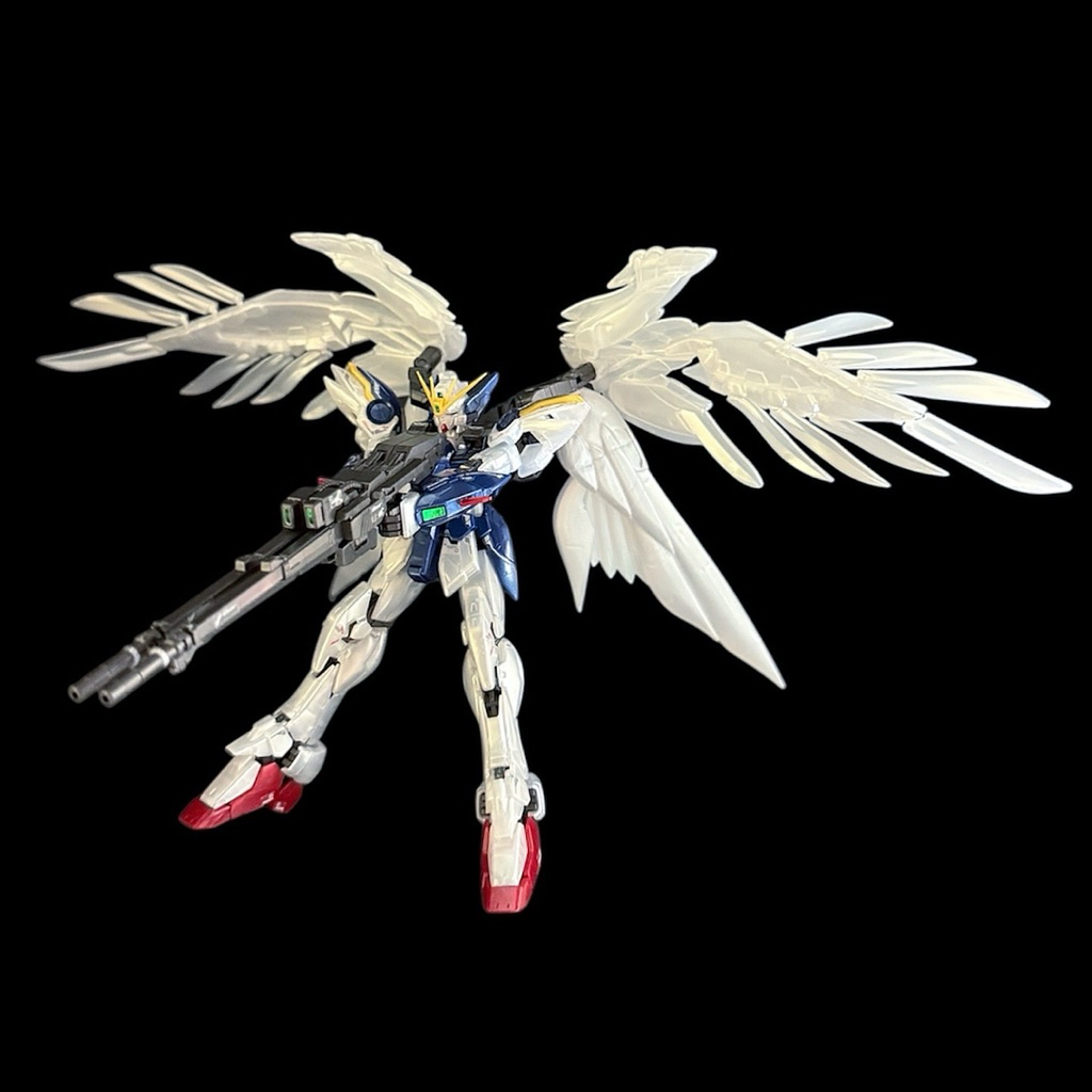 [需預約]BANDAI 新機動戰紀W RG 1/144 Zero 飛翼零式 天使 鋼彈 珍珠 配色 EXPO 限定版 | 蝦皮購物