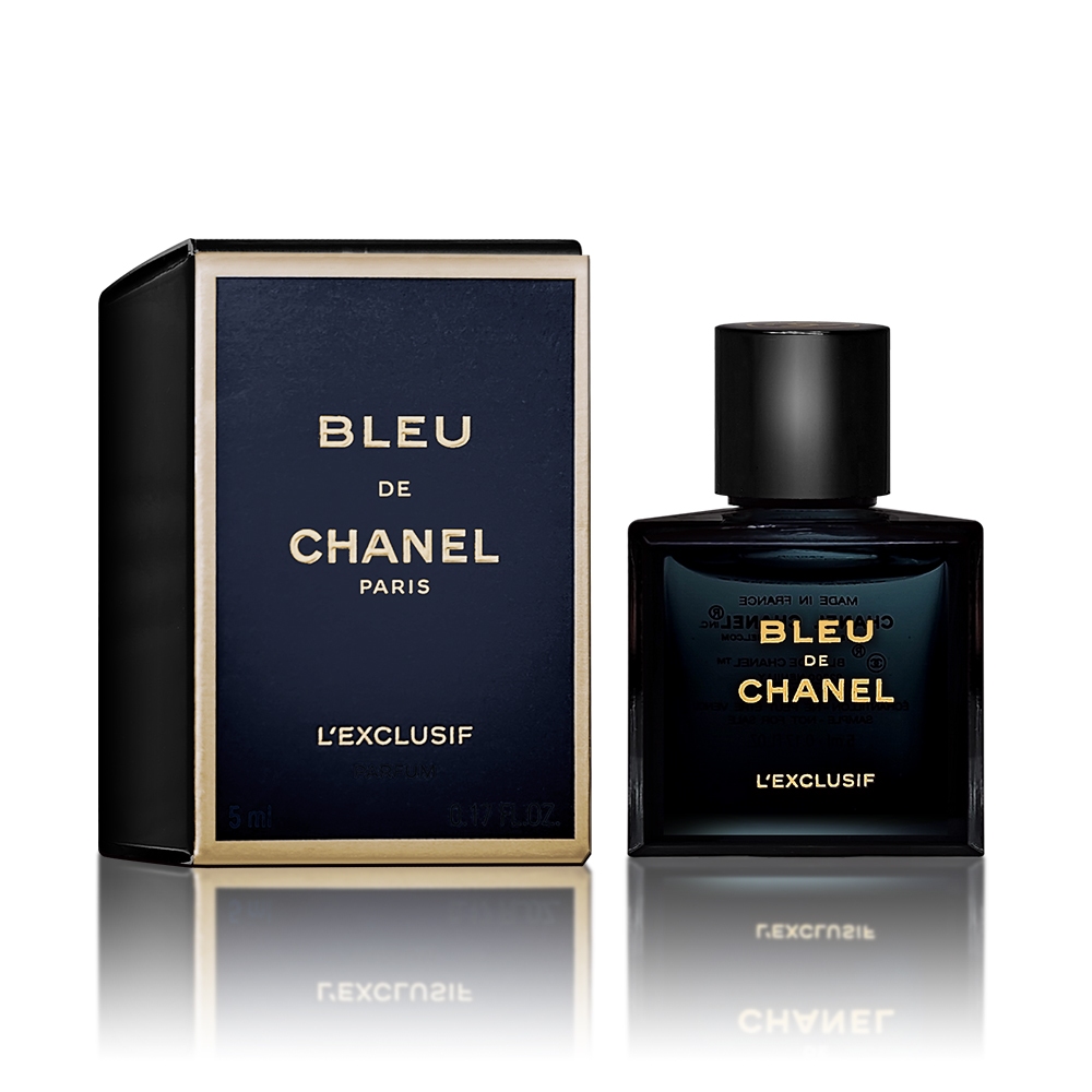 CHANEL 香奈兒Bleu De Chanel L'Exclusif 藍色男性淬煉香精5ML 沾式小