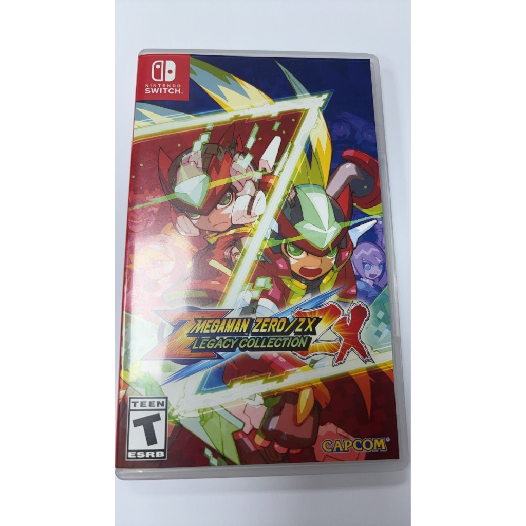 現貨全新) NS SWITCH 洛克人ZERO / ZX 傳奇合輯中英日文美版Mega man
