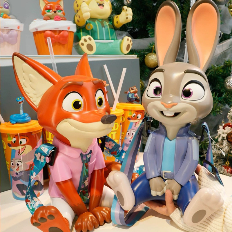 ᴡᴏʟɪʙᴜʏ｜迪士尼正版授權 Zootopia 瘋狂動物城公仔造型杯 | 蝦皮購物