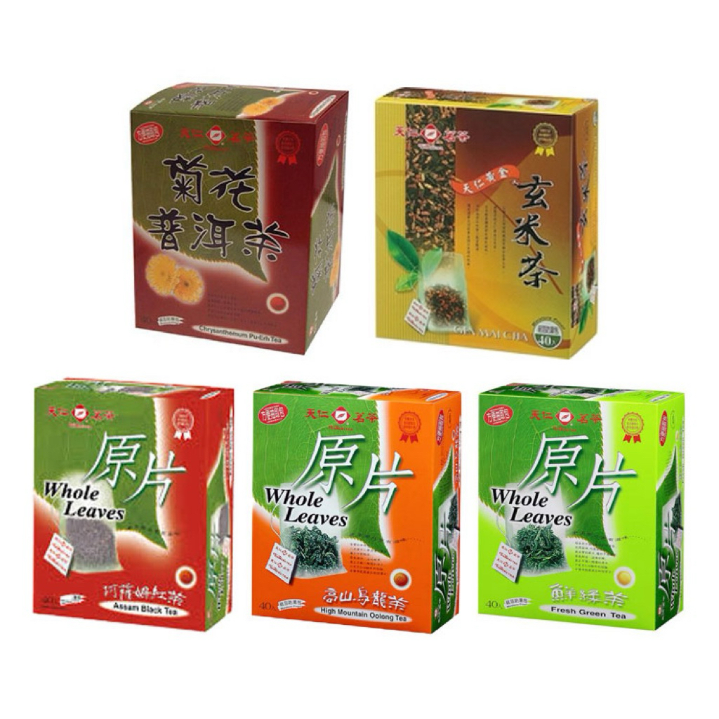 天仁茗茶原片袋茶 散裝 單包 買十送一(鮮綠茶/高山烏龍茶/黃金玄米茶/阿薩姆紅茶) | 蝦皮購物