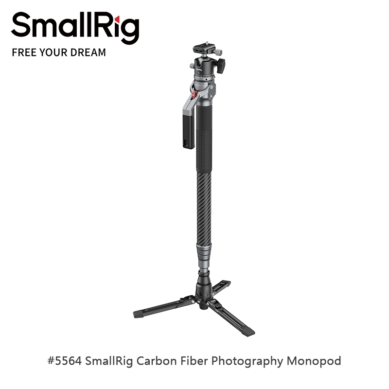 三重☆大人氣☆ SmallRig 5564 一鍵升降 碳纖維 攝影 獨腳架 | 蝦皮購物