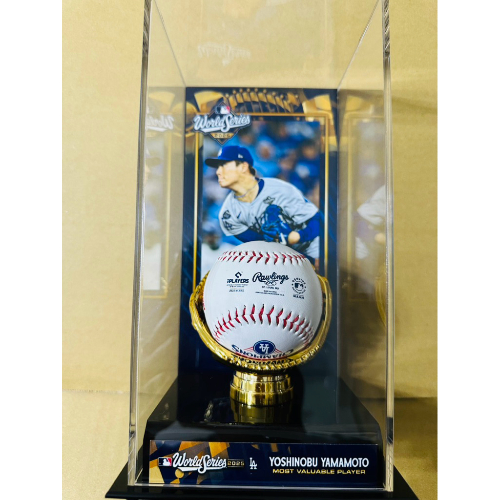 Rawlings x 山本由伸2025 世界大賽MVP 紀念球（全球獨家版本，不含球座