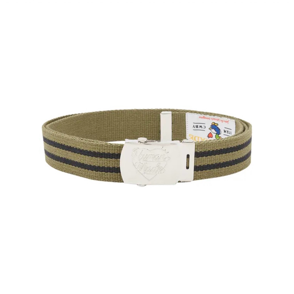 23SS HUMAN MADE STRIPED WEB BELT 全新正品皮帶| 蝦皮購物