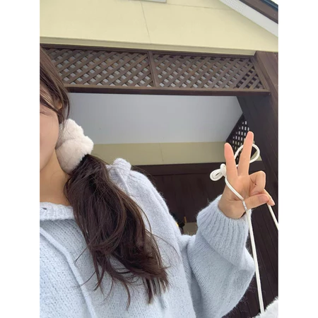 🇰🇷Jan05/ 季末⛄️Baby羊駝毛針織連帽上衣