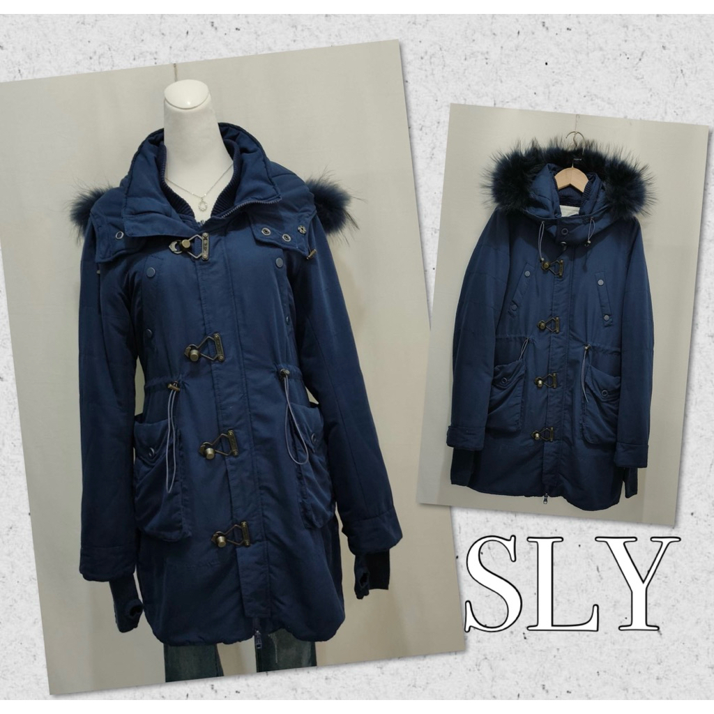 SLY N3B ダウン ボアライナー ラクーン 中綿 黒 ミリタリー y2k 【公式