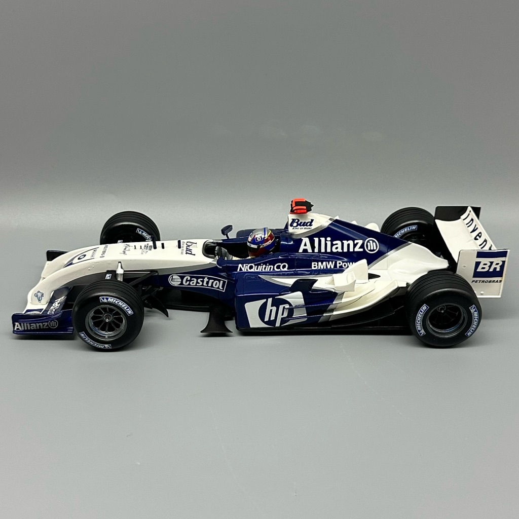 模型分享】Minichamps Williams-BMW FW26 Montoya 1/18 F1 2004 | 蝦皮購物