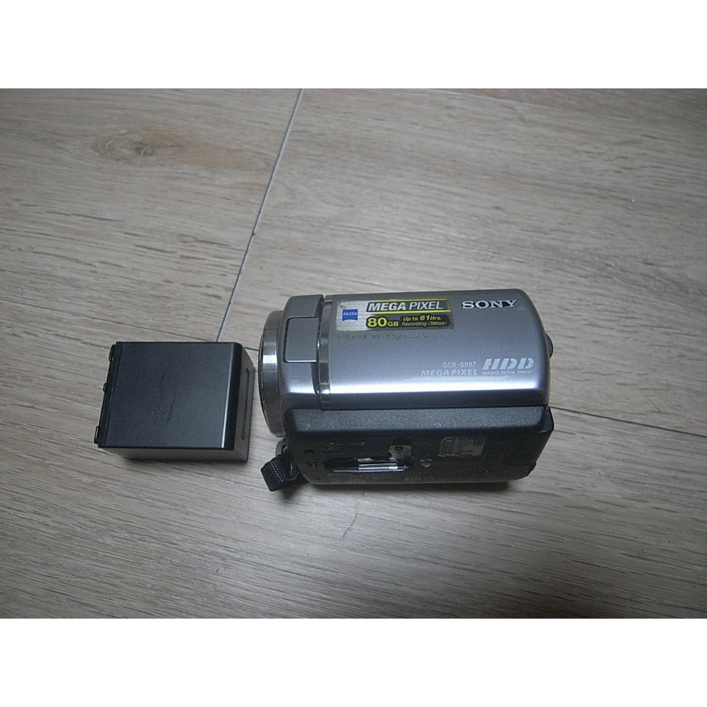 二手SONY DCR-SR87 數位攝影機錄影機DV DC 早期CCD 數位相機(翻轉螢幕