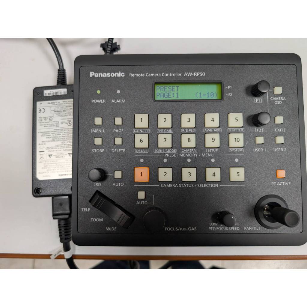 (二手)攝影機控制面板Panasonic AW-RP50N＜無保固，無發票＞ | 蝦皮購物