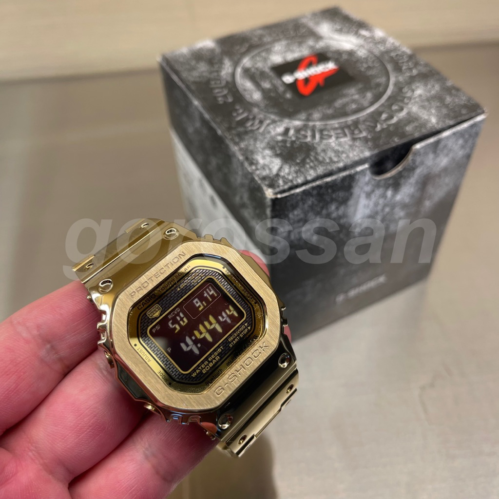 G-SHOCK GMW-B5000GD 電波ソーラー ゴールド 木村拓哉も着用 2026年版 G-SHOCKは資産になる？木村拓哉が選んだフルメタルの価値とは