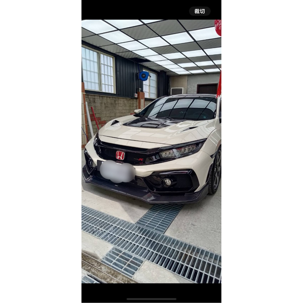 Honda Civic Type R FK8 EPR 類 Varis 碳纖維前下巴 | 蝦皮購物
