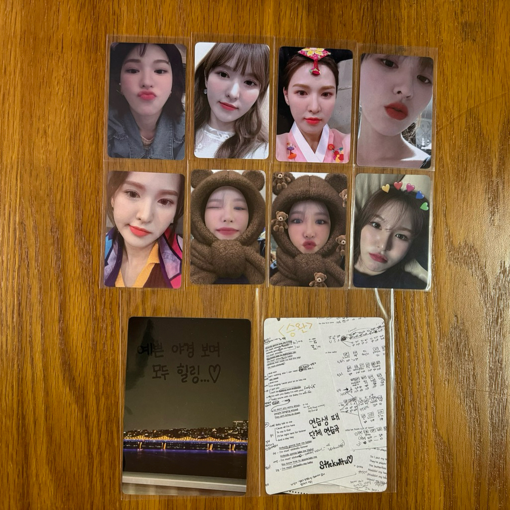 Red Velvet ウェンディDear U letter 1通目トレカ RED VELVET WENDY Dear U Letter 小卡+手寫信| 蝦皮購物