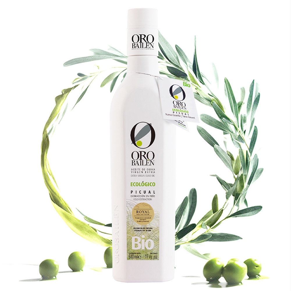OroBailen皇嘉 有機冷壓初榨橄欖油 500ml 歐盟 台灣有機雙驗證 國際有機橄欖品鑑 特金獎