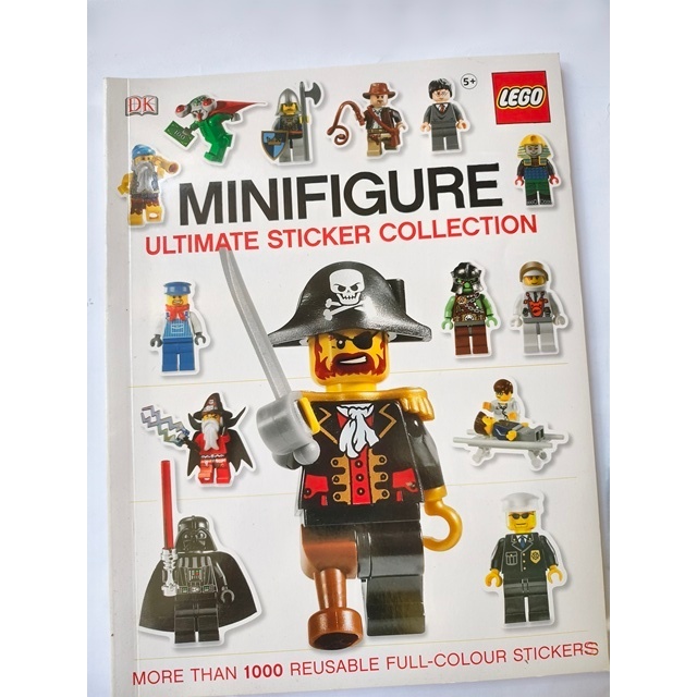 LEGO收藏分享 樂高 Lego MINIFIGURE ULTIMATE STICKER COLLECTION 遊戲書 | 蝦皮購物