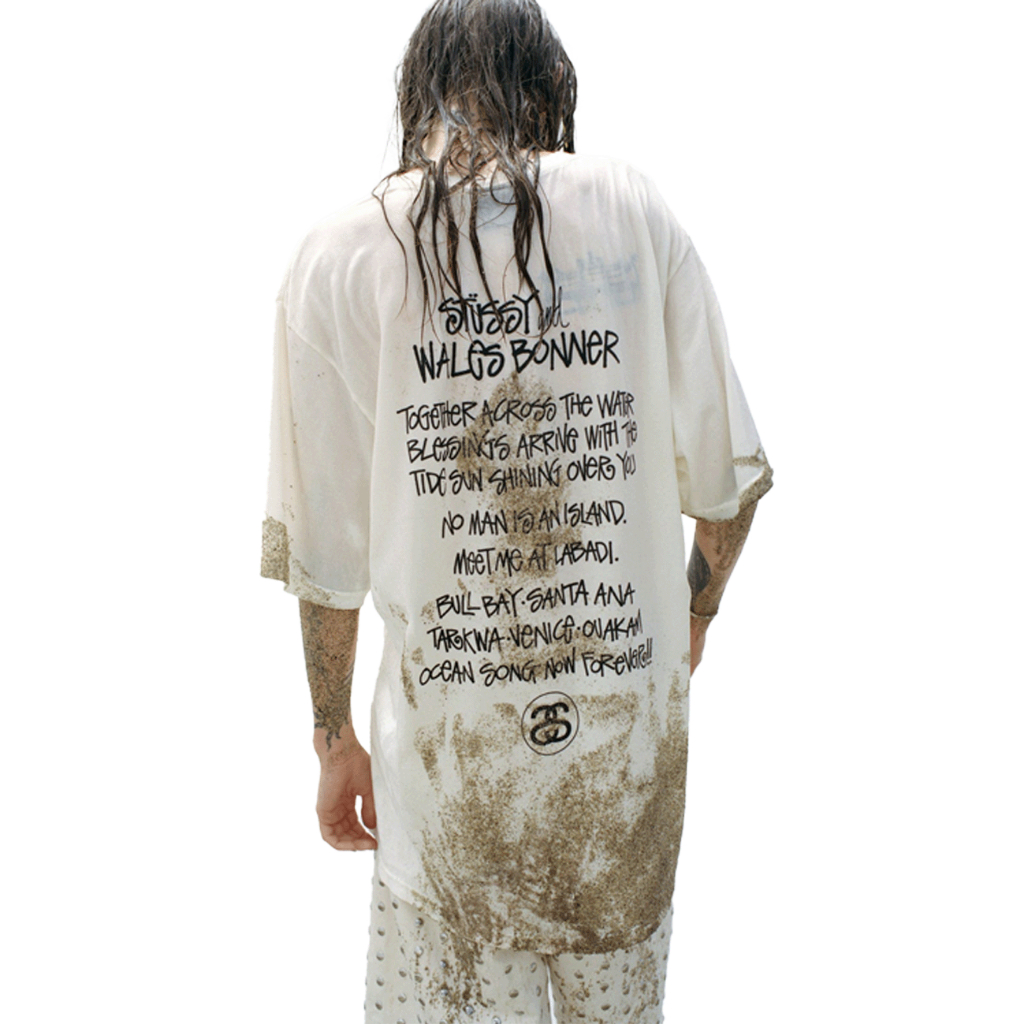 Nobody} STÜSSY x WALES BONNER - Ocean Song Tee聯名短袖| 蝦皮購物