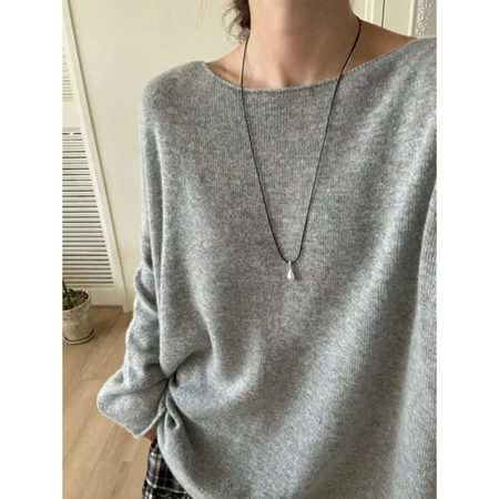 🇰🇷Oct09/ 素色百搭寬鬆長袖上衣