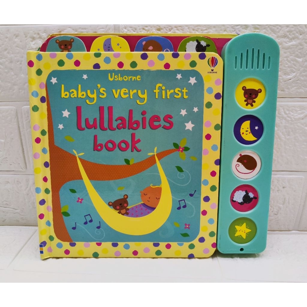 Usborne 小寶貝搖籃曲有聲書 Baby's Very First Lullabies Book | 蝦皮購物