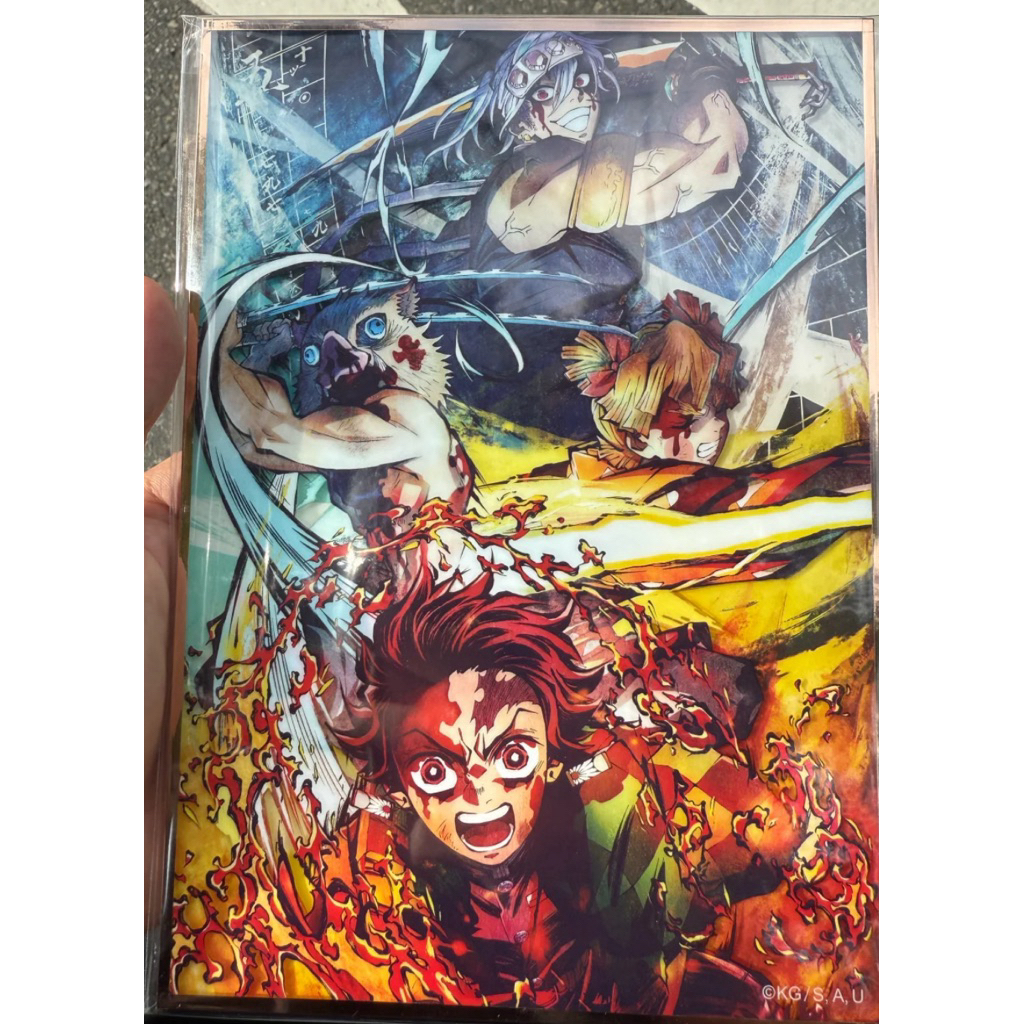 鬼滅之刃ufotable 柱展柱百景キービジュアルアクリル色紙竈門炭治郎鼓