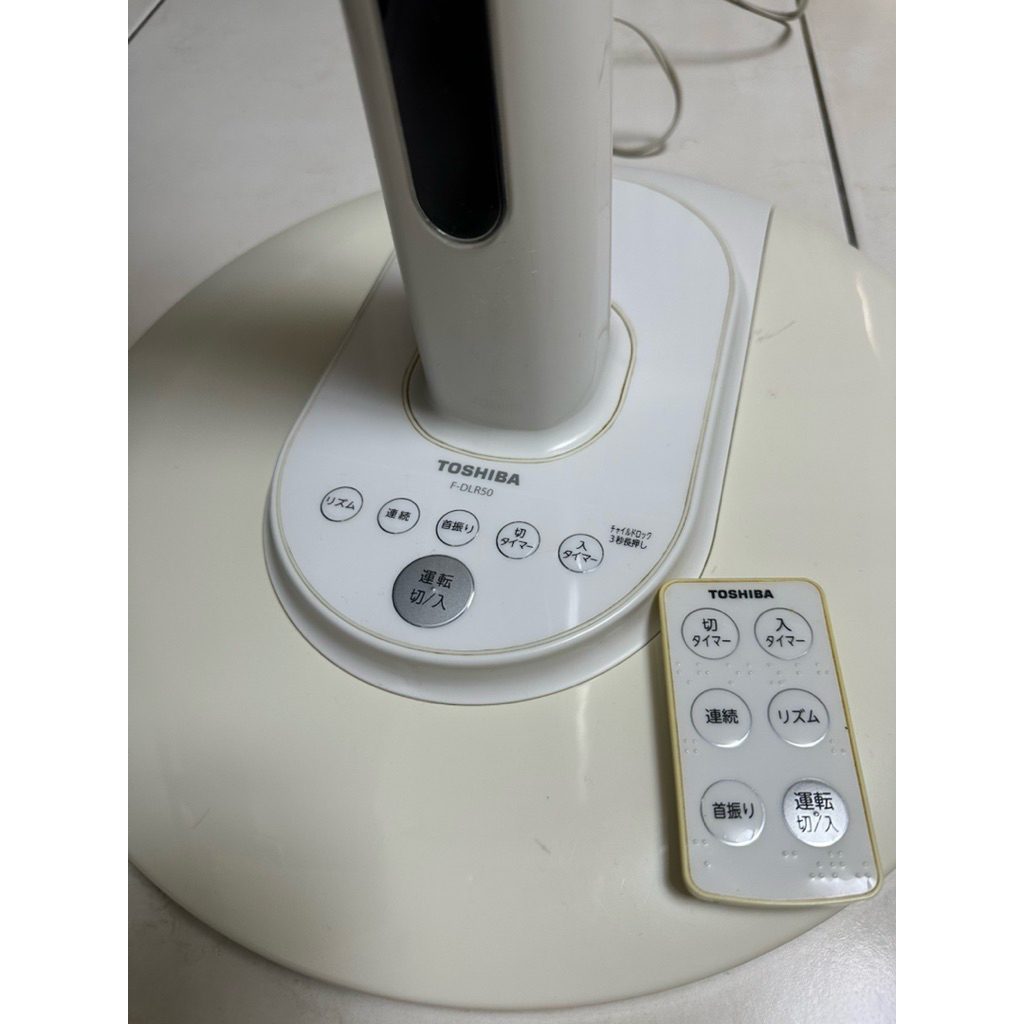 二手電風扇 TOSHIBA F-DLR50羽根徑30cm | 蝦皮購物