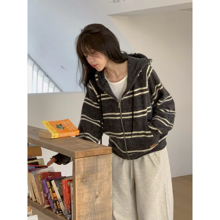 🇰🇷Nov05/ 歐膩指定❤️‍🔥萬年條紋造型外套