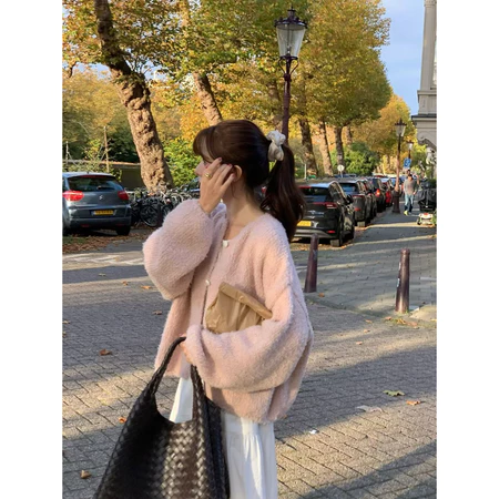 🇰🇷Nov09/ 許願款✨泰迪感軟糯毛衣外套