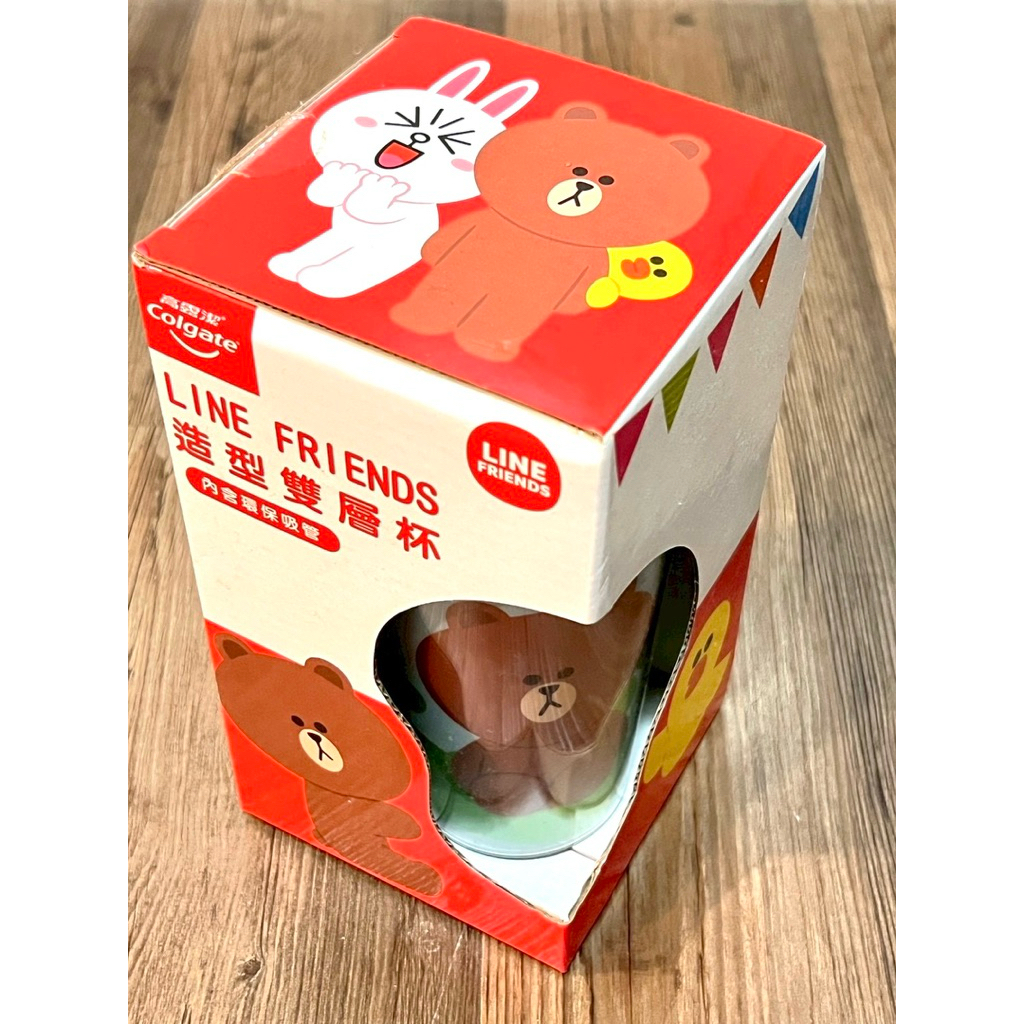 Line周邊｜熊大造型雙層杯｜全新｜現貨｜超可愛|收藏品 | 蝦皮購物
