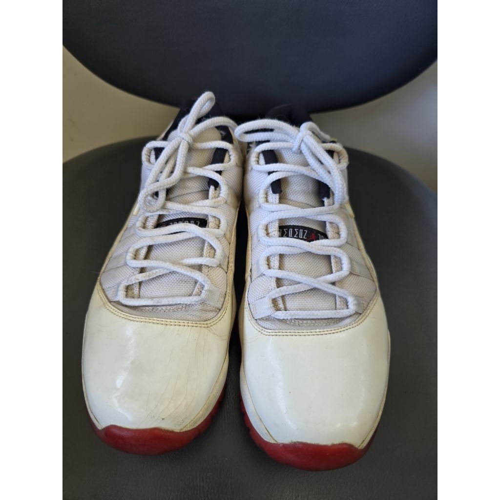 Nike Air Jordan 11 Retro Low 'Cherry Bottom' 2012 男款 球鞋 us10 | 蝦皮購物