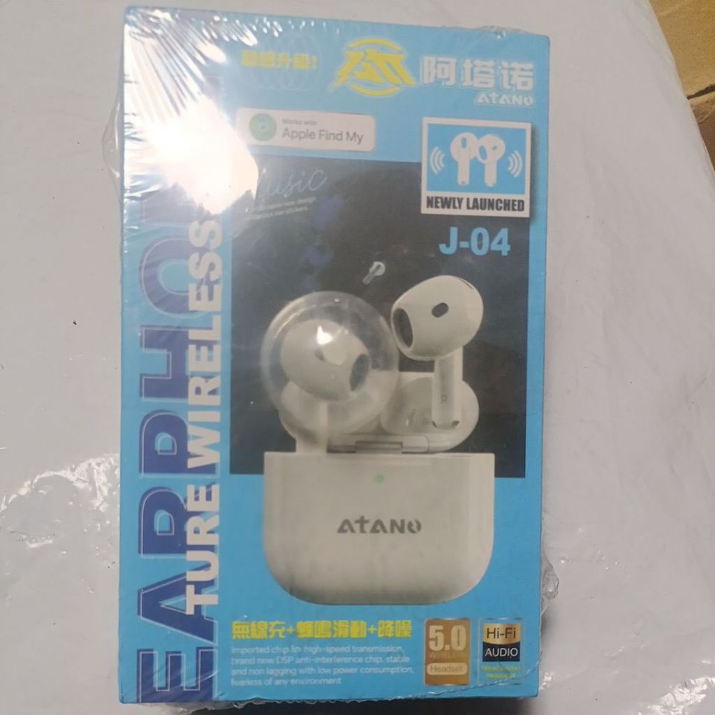 阿塔諾 AtANO 無線充+蜂鳴滑動+降噪 無線藍芽耳機 | 蝦皮購物