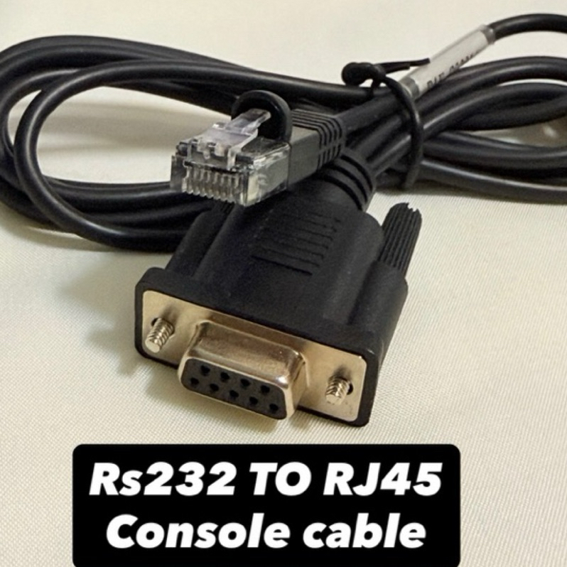 RS232 to RJ45 CONSOLE Cable RS232母-RJ45公 1.8m | 蝦皮購物