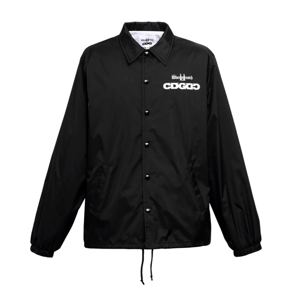 全新 COMME des GARCONS CDG x G-DRAGON GD 超限量聯名黑色教練外套 權志龍 | 蝦皮購物