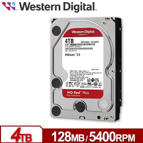 WD Red Plus 紅標Plus 4TB 3.5吋NAS硬碟WD40EFZZ | 蝦皮購物