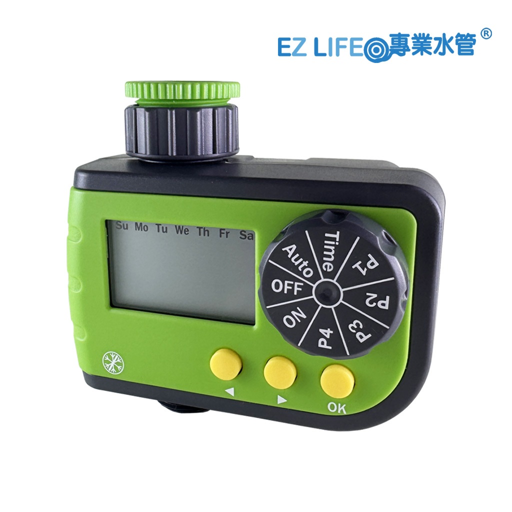 EZ LIFE@專業水管】TM127自動澆水四段定時器，外銷歐洲，具延遲功能