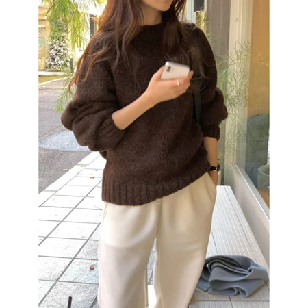 🇰🇷Jan02/ 質感羊駝🦙百搭毛衣