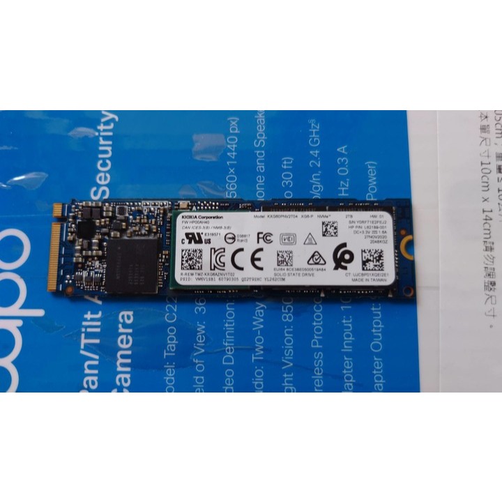 已售出近全新 (100%健康度) KIOXIA XG6-P 2TB M.2 PCIe NVMe Gen3*4 TLC S | 蝦皮購物