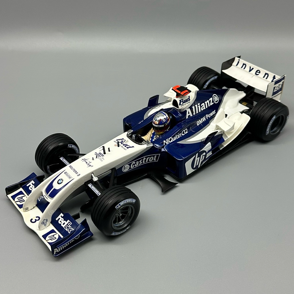 模型分享】Minichamps Williams-BMW FW26 Montoya 1/18 F1 2004 | 蝦皮購物