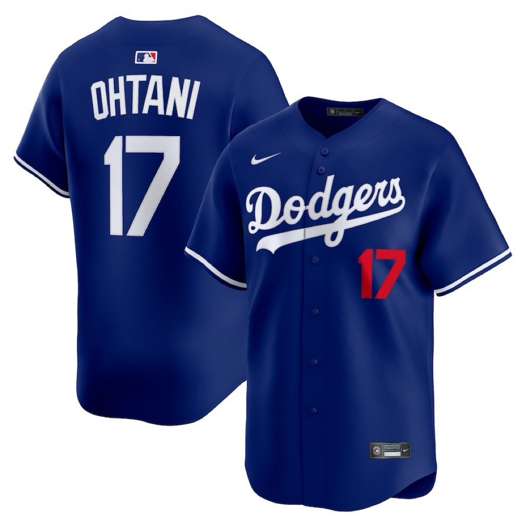 現貨不用等！#17 OHTANI 大谷翔平2025 道奇藍Nike 球迷版球衣Dodgers