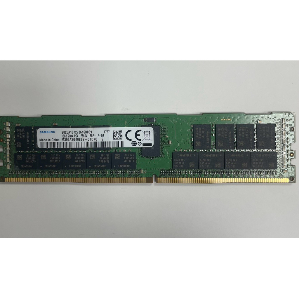 賣可小舖】工作站SK hynix 海力士32GB DDR4 2933記憶體REG伺服器用（桌