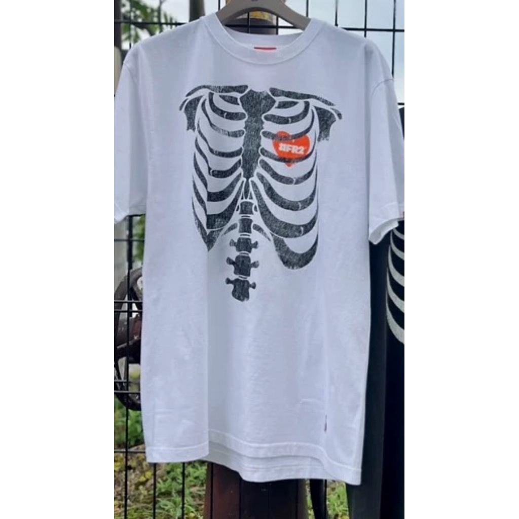 全新限量免運FR2 BONE Garment Dye T-shirt 柳撫子月桃骨頭水洗做舊