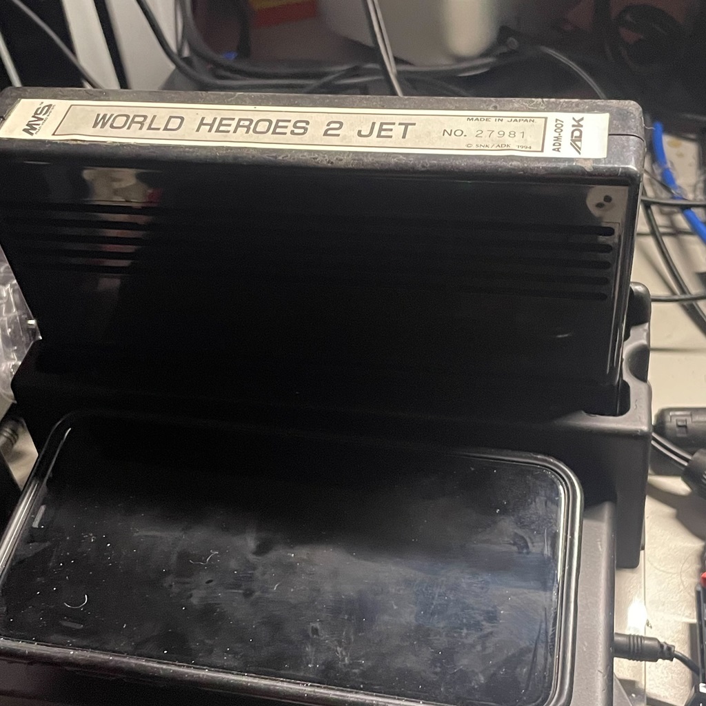 Neo geo world heroes 2 original snk - Jeux vidéo