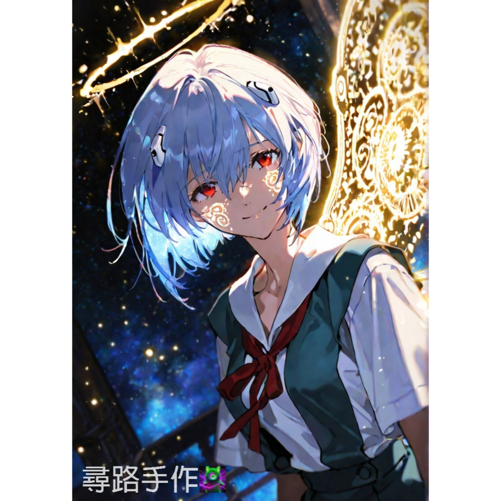 動漫相框-EVA04 福音戰士 凌波零 光翼ver 含相框 A5 EVA Evangelion Rei 亮面 | 蝦皮購物