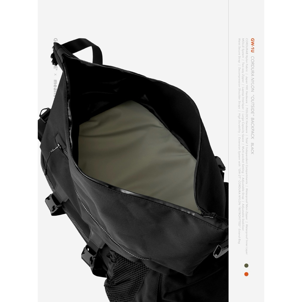 GOOPiMADE x meanswhile GW-1U CORDURA NYLON OUTSIDE Backpack | 蝦皮購物