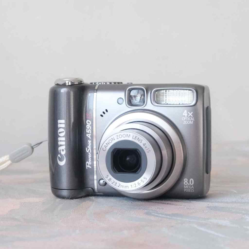 CANON PowerShot A590 IS 早期 CCD 數位相機 | 蝦皮購物
