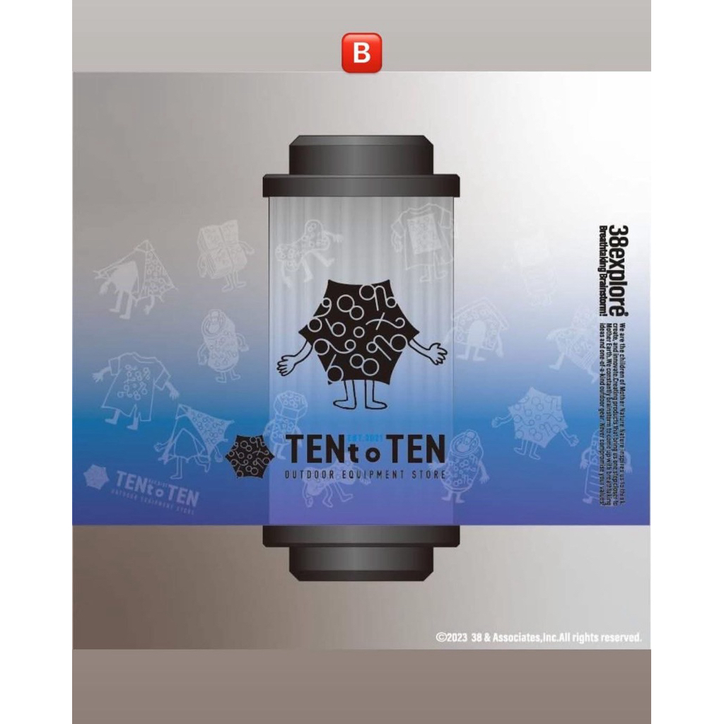 野WILD組38explore 38灯x TENt o TEN 聯名熊熊TENtoTEN 原廠38燈| 蝦皮購物