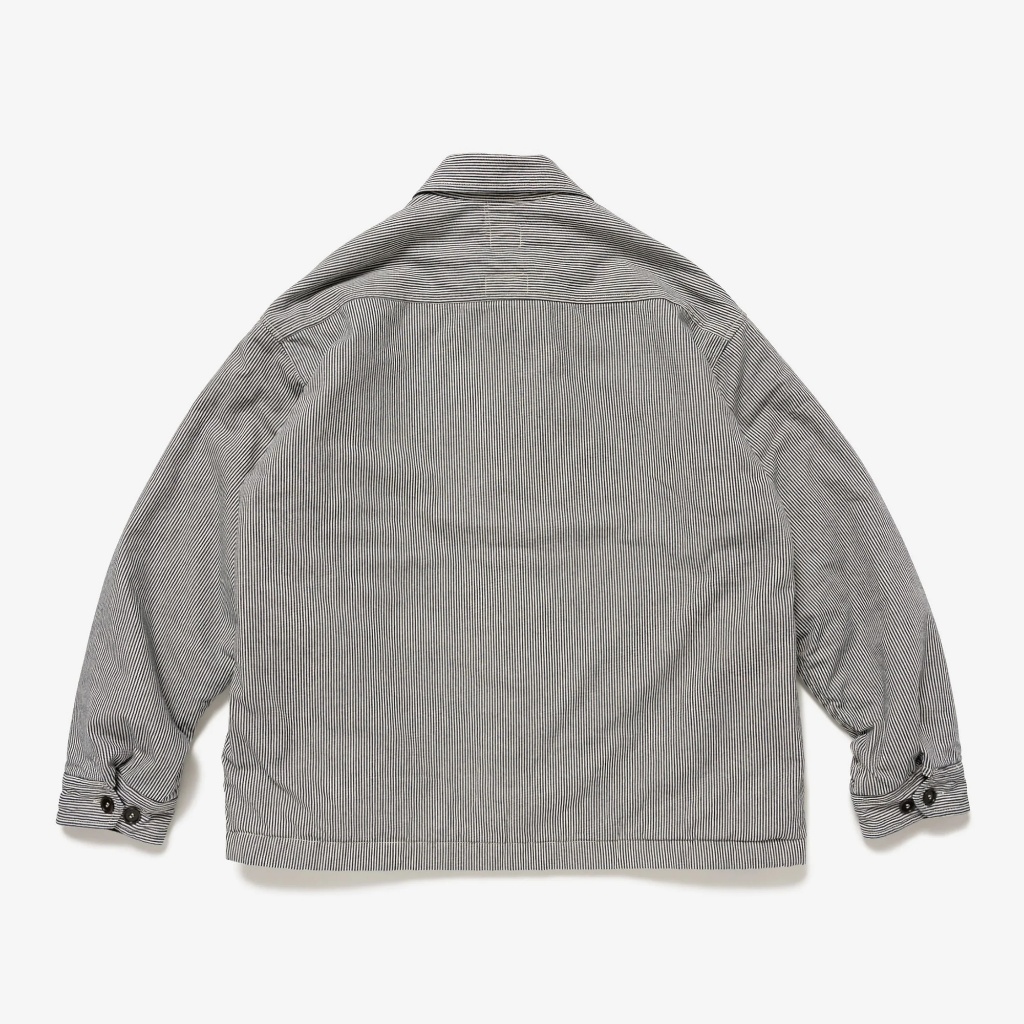 日貨代購CITY】2025AW DESCENDANT CRA90 HICKORY STRIPE JACKET 外套