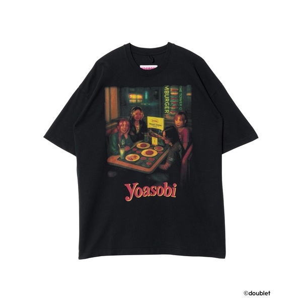 YOASOBI×doublet NIGHT OUT T-SHIRT DRIVE YOASOBI x doublet 初のコラボレーションした“夜遊びするYOASOBI”の