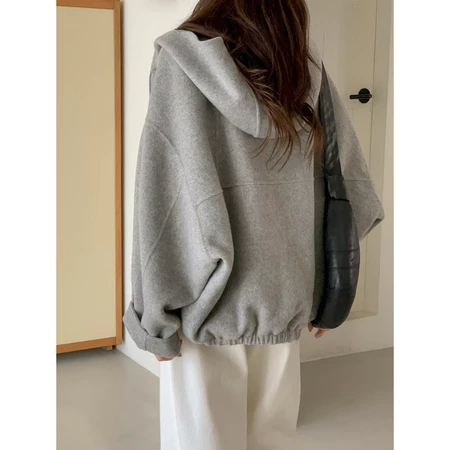 （下單前先私訊）🇰🇷Oct11/ Handmade-3M開發 親膚環保材質冬季抽繩外套