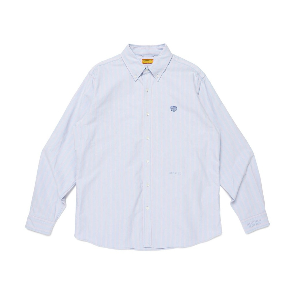 25AW HUMAN MADE STRIPED OXFORD BD SHIRT 全新正品| 蝦皮購物