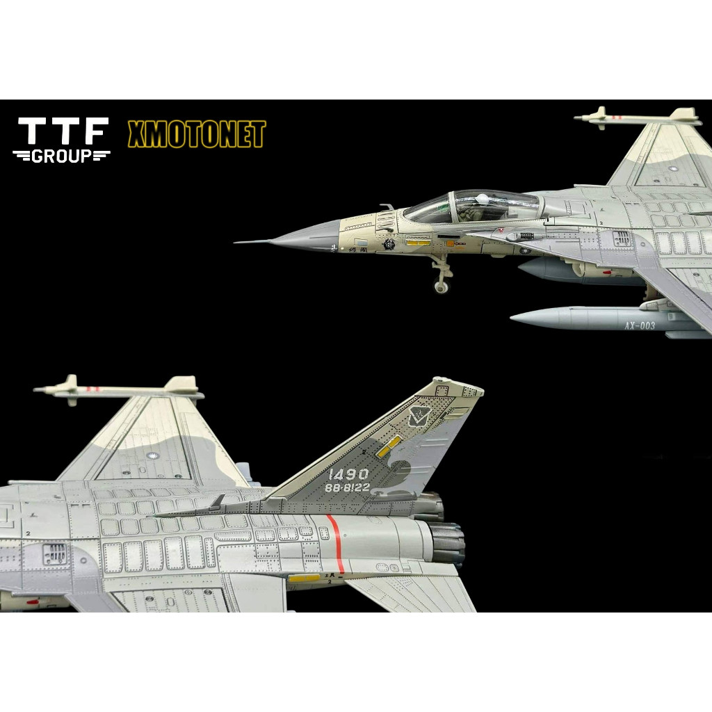 魔玩達人】1/72 TTF 國軍IDF經國號F-CK-1 單座#1490 空射版雄三全合金