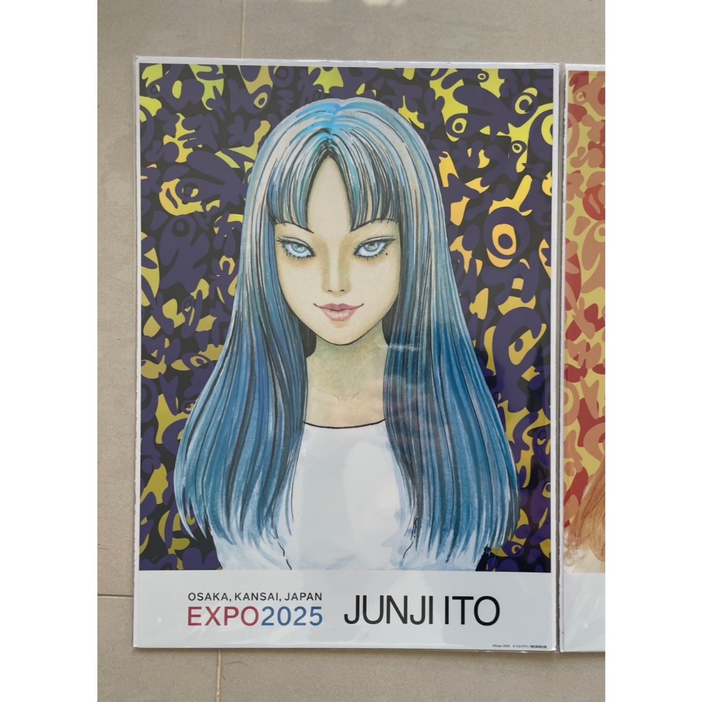 全新現貨2025 EXPO「伊藤潤二×大阪萬博」限定海報帆布袋| 蝦皮購物